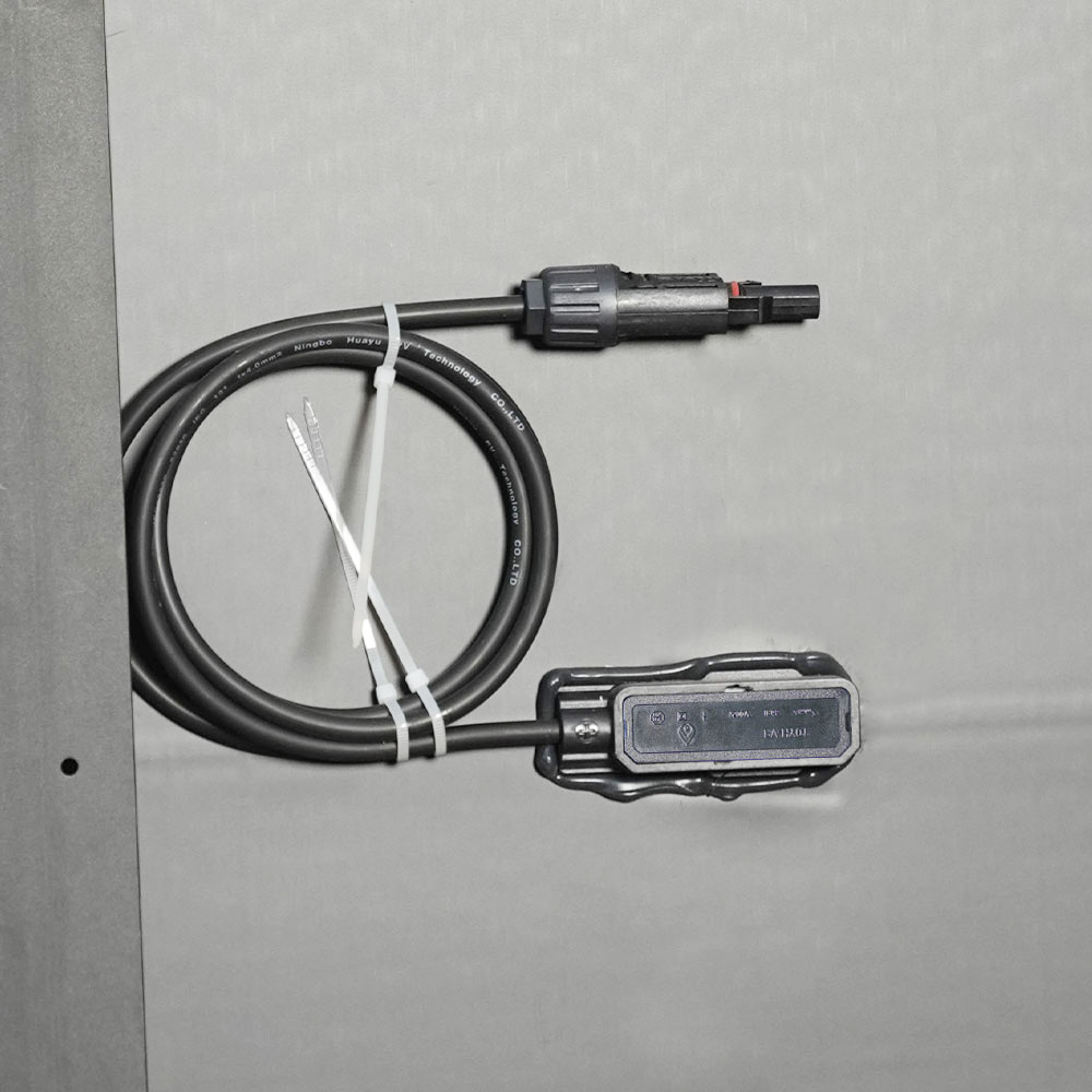 M166H660 350-385W Vetro singolo Tutto nero